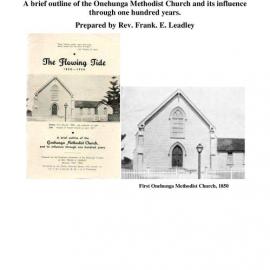 8 (1) The Flowing Tide - Wesley Historical Society Proceedings