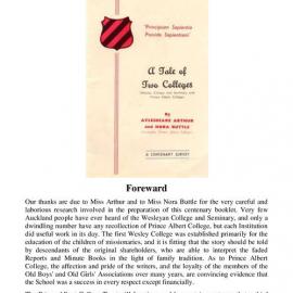 8 (2) A Tale of Two Colleges - Wesley Historical Society Proceedings