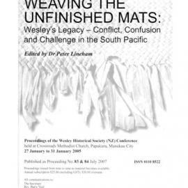 83-84 Weaving the Unfinished Mats - Wesley Historical Society Proceedings