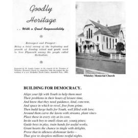 '9 (4) A Goodly Heritage - Wesley Historical Society Proceedings