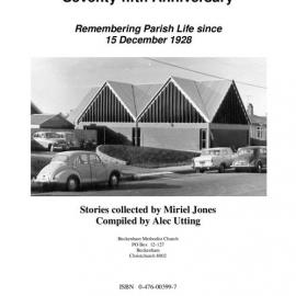 Beckenham 75th - Wesley Historical Society Proceedings