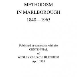 Methodism in Marlborough - Wesley Historical Society Proceedings