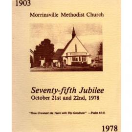 Morrinsville 75th - Wesley Historical Society Proceedings