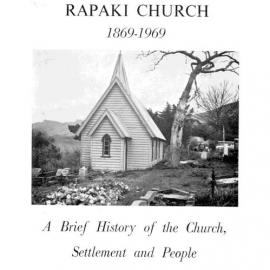 Rapaki 1869-1969 - Wesley Historical Society Proceedings