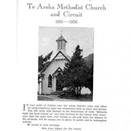 Te Aroha 1881-1956 - Wesley Historical Society Proceedings