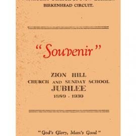 Zion Hill 1880-1930 - Wesley Historical Society Proceedings