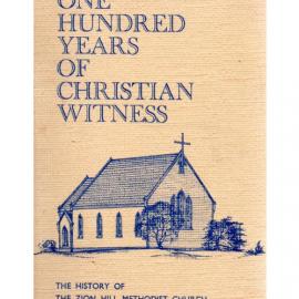 Zion Hill 1880-1980 - Wesley Historical Society Proceedings