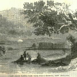 View from Paihia Rae. (Rocky point or Headland), New Zealand. 