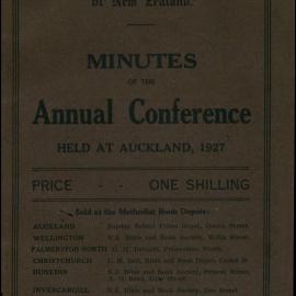 Methodist_Conference_Minutes_1927