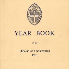 Diocese of Christchurch Year Book 1963