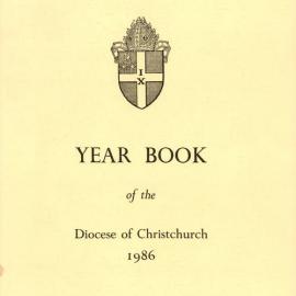 Diocese of Christchurch Year Book 1986