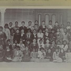 Hukarere students on verandah