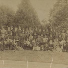 Group photo outdoors