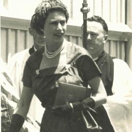 HM Queen Elizabeth II Visits St Mary's Cathedral, 1953