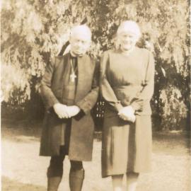 Bishop Simkin and Mrs Florence Simkin, 1946