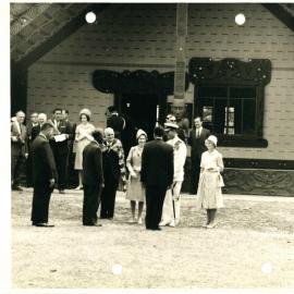 Queen Elizabeth II and Prince Philip at Waitangi, 1963