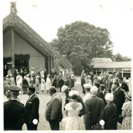 Queen Elizabeth II and Prince Philip at Waitangi, 1963