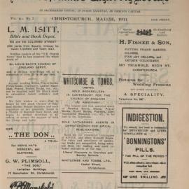 The Church News: Issue 3, March 1911