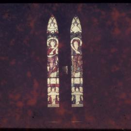 St John's College chapel windows