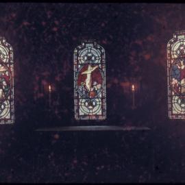 St John's College chapel windows