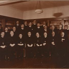 New Zealand Anglican Board of Missions, interior view, library
