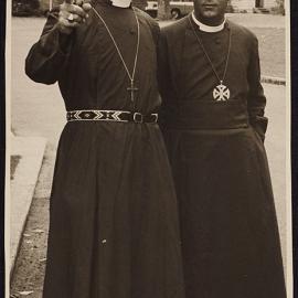 Rt Rev. J.T. Holland, Bishop of Waikato and Rt Rev. Hassan Dehgani-Tafti, Bishop of Iran