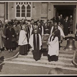 Bishop Cherrington's Funeral, 15 August 1950