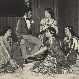 Queen Victoria School kapa haka group at Auckland Museum
