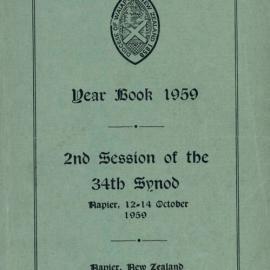 Diocese of Waiapu Synod Proceedings 1959