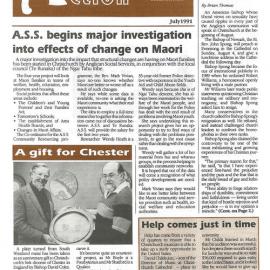 Anglican Action 1991 July