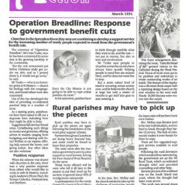 Anglican Action 1991 March