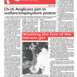 Anglican Action 1991 May