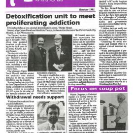 Anglican Action 1991 October