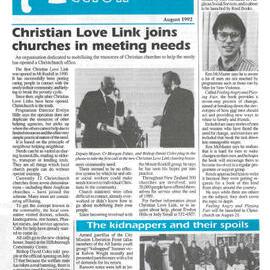 Anglican Action 1992 August