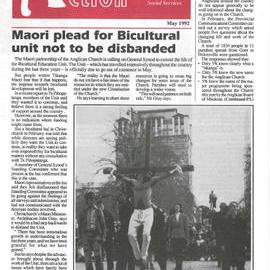 Anglican Action 1992 May