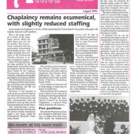 Anglican Action 1993 August