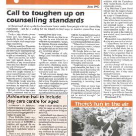 Anglican Action 1993 June
