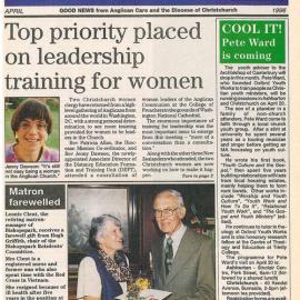 Anglican Action 1996 April