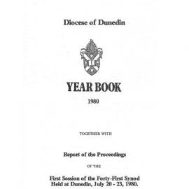 Diocese of Dunedin Yearbook 1980