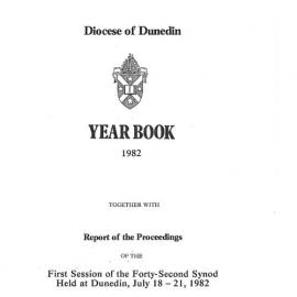 Diocese of Dunedin Yearbook 1982