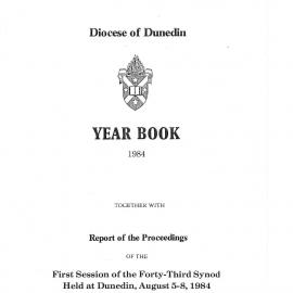 Diocese of Dunedin Yearbook 1984