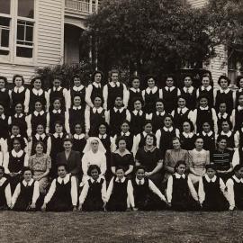 Queen Victoria School for Maori Girls school photograph
