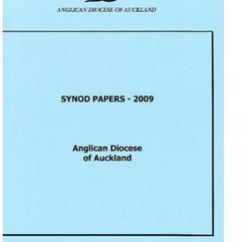 Diocese of Auckland Synod Papers and Yearbook 2009