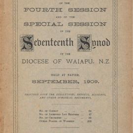 Diocese of Waiapu Synod Proceedings 1909
