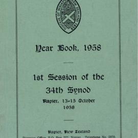 Diocese of Waiapu Synod Proceedings 1958