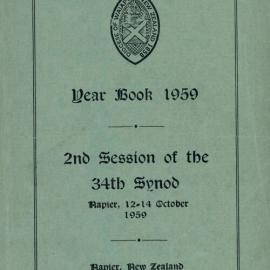 Diocese of Waiapu Synod Proceedings 1959