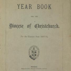 Diocese of Christchurch Year Book 1893-1894