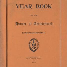Diocese of Christchurch Year Book 1916-1917