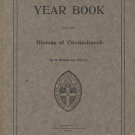 Diocese of Christchurch Year Book 1922-1923