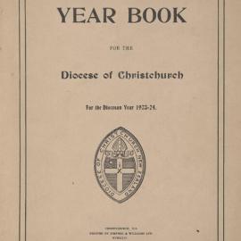 Diocese of Christchurch Year Book 1923-1924
